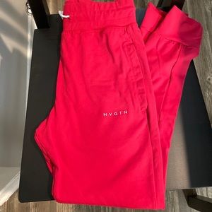 NVGTN Ruby Red Joggers Size M